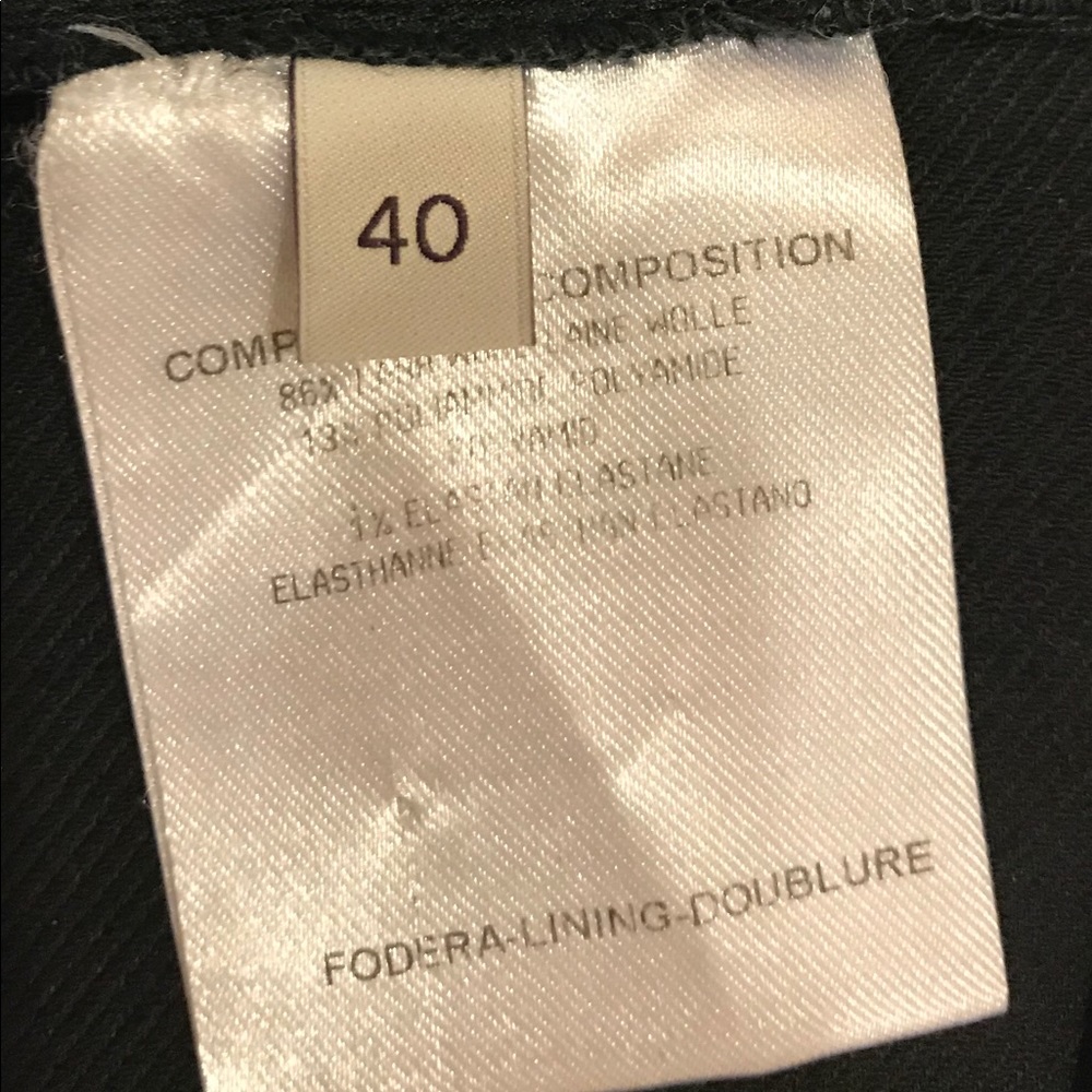 Black Stella McCartney Midi Strapless Dress Sz4 - Picture 5 of 6